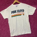 Pink Floyd Dark Side of the Moon White Rock Tshirt size Small Photo 2