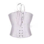 SheIn  White Satin Corset Shapewear Photo 2