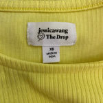 The Drop‎ @Jessicawang Polka Dot Ruffle Dress Lemon Yellow Size XS Photo 9
