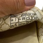 Hey Dude  Women's WENDY Sparkling Gold Cream slip on casual Sneakers size 7 Photo 4