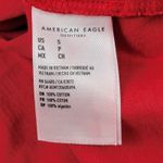 American Eagle Disney x AE  Mickey‎ Mouse Fireworks Graphic Red T-Shirt Photo 9