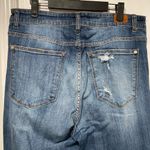 Judy Blue  Size 16W Boyfriend Fit Distressed Straight Leg Medium Wash Denim Jeans Photo 1