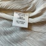 Pink Blush White Peplum Ruffle Sleeve Lagenlook Boxy Oversized Boho Cottagecore Photo 7