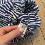MDS Stripes Blue & White Striped Crop Top Size 0 Photo 6