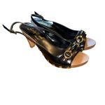 Slinky Brand  Black and Tan Heels Photo 1
