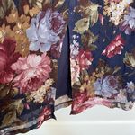 Vintage Women’s Floral Dark Romantic Maxi Dress Size Large Multi Photo 7