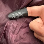 Kinaff Burgundy Leather Blazer Jacket XS Front Button Pockets Tailored Brown Photo 4