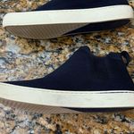 Rothy's Rothy’s Navy Lattice Stitch Chelsea Boot Women's Size 8.5 Photo 3