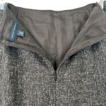 Banana Republic  Petite Tweed Pencil Skirt Brown 2P Wool Blend Lined Quiet Luxury Photo 5