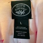 Laura Ashley  L cotton Poly Pajama Top Pink Flamingos Sleeveless Photo 3