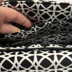 Vera Bradley Night and Day Knot Convertible Shoulder/Clutch Black/Gray/White Bag Photo 8