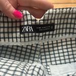 ZARA Gingham Skinny High Waisted Pants | XS Photo 4