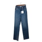 Pistola  Cassie Size 24 Super High Rise Straight Leg Jeans Medium Palladium NEW Photo 1