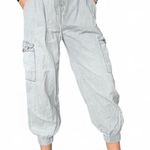 Kittenish  Grey Cargo Pants  Photo 0