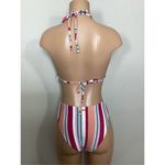 Roxy New. stripe bikini set. M-top/S-bottom. . Retails $119 Photo 7