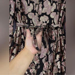 SALONI Marissa metallic fil coupé silk Photo 5