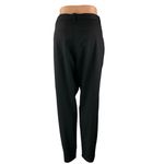 ZARA Women's Black High Waisted Straight Leg Slim Fit Trousers Dress Pants Sz XL Photo 1