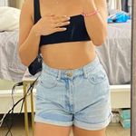 Cotton On High Rise Flashback Blue Shorts Photo 0