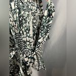 Est. 1946 Women Snake Print Top Blouse 3/4 Sleeve Pullover Faux Wrap Belt 18/20w Photo 9