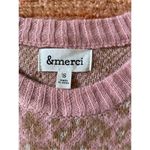 &merci &MERCI 100% mohair animal print sweater. S Photo 3