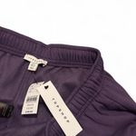 Topshop purple fleece sweatpants Photo 4