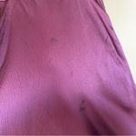 BCBGMAXAZRIA Vintage Dark Romantic Vamp Whimsigoth Puff Sleeve Purple Silk Dress Photo 6
