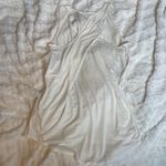 LULULEMON White Cross Back Tank Top‎ Small Gym Yoga Workout Lounge Photo 2