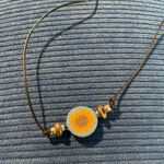 Sunflower Choker Yellow Photo 1