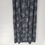 Fresh Produce Maxi Tank Dress Womens M Black Gray Floral Smocked Sleeveless USA Photo 13