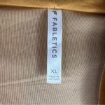 Fabletics Caramel Honey Color Zippered Front Hoodie w/Pockets Photo 9