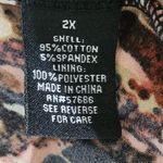 New Look  Multicolor Boho Strapless Maxi Dress Size 2X Strapless Boho Dress Photo 6