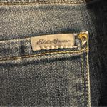 Eddie Bauer  Jeans Womens 16 Blue Slightly Curvy‎ Straight Leg Medium Wash Denim Photo 2