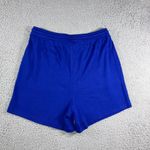 Zenana Outfitters ‎ Cargo Shorts Women Large Blue Elastic Drawstring Waist Casual Outdoor Photo 1