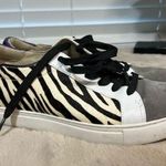 Kenneth Cole Women's Kam Zebra Print Lace Up Sneakers, White, Size 8 Photo 13
