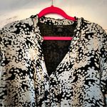 Style & Co  button down black & white blouse size 2X Photo 2