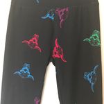 LuLaRoe One Size (2-12)  Leggings Black Bulls Steers Photo 2