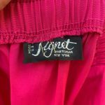 Vintage 70s Signet hot pink high rise paper bag pants Size L Photo 7
