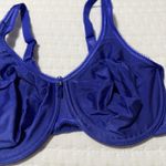 Wacoal 34DD Blue Basic Beauty Full Figure Underwire Bra Unlined 855192 Photo 9