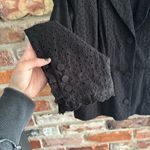 CAbi  5293 Black Flamenco Eyelet Ruffle Blazer, 12 Photo 5