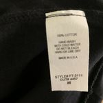 James Jeans 3SUM by  Black Ruffle Back Blouse Photo 3