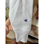 Champion Reverse Weave Embroidered‎ Hoodie Pastel Lilac Size Medium Brand New Purple Photo 2