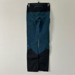 Lululemon Clear As Mud Mid Rise Snow Leggings Pants Alberta Lake Teal Black 4 Photo 2
