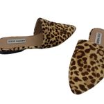 Steve Madden Trace Mule Womens Shoes Sz 6M Leopard Festival Indie Fur Safari Photo 0