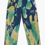 MOTHER SUPERIOR The Thrasher Flood Jeans Lava Lamp BLUE/GREEN/YELLOW Size 26 NEW Blue Photo 3