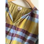 Sunshine Tienda Prickly Pear Naples Top Tucker Nut Womens small Plaid Photo 2
