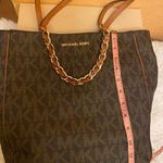 Michael Kors Brown MK Monogram Tote Photo 5