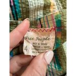 Free People Boho Green Flowy Skirt Size 4 Photo 2