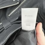 Pistola Blaine ‘80s Faux Leather Black Moto Jacket Full Zip Women’s Size Small Photo 10