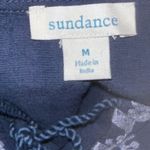 Sundance  Catalog Embroidered Peasant Caspian‎ Breeze Dress Size Medium Linen Bl Photo 7