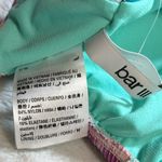 Bar III Swim Top Criss Cross Back Hawaiian Bralette Bikini Top size Medium NEW Photo 6